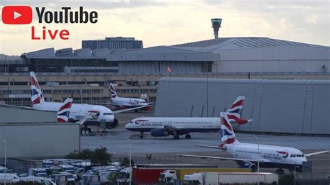 Thousands tune in to live YouTube stream at Heathrow airport during Storm Eunice. . Heathrow airport live cam youtube
